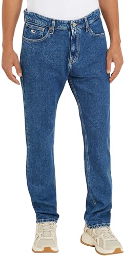 Tommy Jeans Herren Jeans Hose Ryan Straight Fit, Blau (Denim Medium), 30W/34L von Tommy Jeans