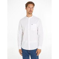 Tommy Jeans Langarmhemd TJM REG MAO LINEN BLEND SHIRT in melierter Optik von Tommy Jeans