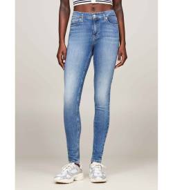 Tommy Jeans für Damen. DW0DW19255 Jeans Nora Md Skn Ch0238 blau (31/32), Lässig, Denim, Bio-Baumwolle, Nachhaltig von Tommy Jeans