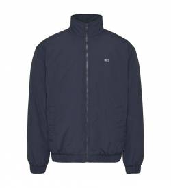 Tommy Jeans für Herren. DM0DM17238 Essential Wattierte Jacke navy (S), Lässig, Recyceltes Polyester, Nachhaltig, Marine von Tommy Jeans