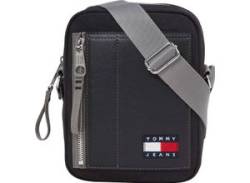 Umhängetasche TOMMY JEANS "Men TJM SURPLUS REPORTER Crossover" Gr. B/H/T: 17 cm x 21 cm x 6 cm, schwarz (black) Damen Taschen Herren Tasche von Tommy Jeans