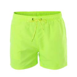 Bermuda Herren Badeshorts Fluo Badeshorts Meer Boxer Swimsuit N3033 [Neonorange, S], 81731-85-2824-1, Grün, 81731-85-2824-1 L von Toocool