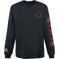 Tool Langarmshirt - Skull Spikes - S bis XXL - für Männer - Größe S - schwarz  - Lizenziertes Merchandise! von Tool