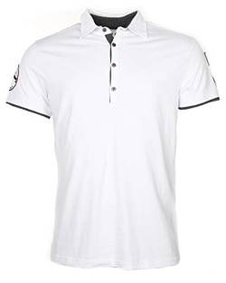 Top Gun Herren Polo Heaven Tg20191001 White,L von Top Gun