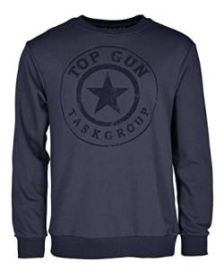 Top Gun Herren Sweater Tg20212106 Navy,S von Top Gun