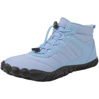 Torcarvh Damen Herren Winter Warm Gefüttert Winterschuhe Barfußschuh Barfußschuh von Torcarvh