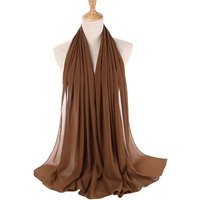 Torcarvh Halstuch Damen Elegant Einfarbig Langen Schals aus Chiffon, Atmungsaktiv, Weich, Durchscheinender Kopf- und Halswickel von Torcarvh