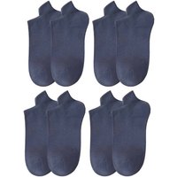 Torcarvh Kurzsocken Sneaker Kurze Socken Herren 39-44 Baumwolle mit Erhöhtem Bündchen (Set, 4-Paar, 2 Paar, 4 Paar) von Torcarvh