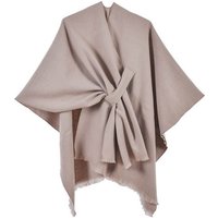 Torcarvh Modeschal Schultertuch Damen-Poncho Elegant Schal Cardigan Für Frauen Geschenk, 130x150cm Schultertuch von Torcarvh