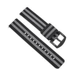 Torehueju 20/22mm wasserdichtes Nylonarmband für Sportuhren mit Schnellverschluss für Herren von Torehueju