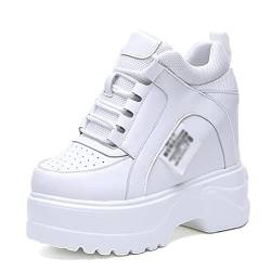 Chunky Trainer für Damen Frühling Herbst Hidden Heel Atmungsaktive plateau Sneakers Casual Stylish Walking Sportschuhe von Toride