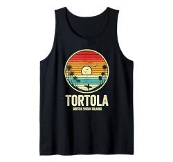 Tortola B.V.I Britische Jungferninseln Souvenir Urlaub Tank Top von Tortola B.V.I British Virgin Islands Reminde