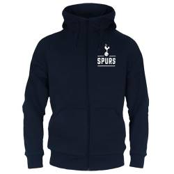 Tottenham Hotspur - Herren Fleece-Sweatjacke - Offizielles Merchandise - Geschenk für Fußballfans - S von Tottenham Hotspur