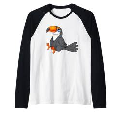 Niedlicher Baby-Tukan für Vogelliebhaber, Tukan Raglan von Toucan Gifts For Kids