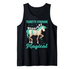 Tourette-Syndrom Bewusstsein Krieger Einhorn Magisch Tank Top von Tourette Syndrome Awareness Products (Lwaka)