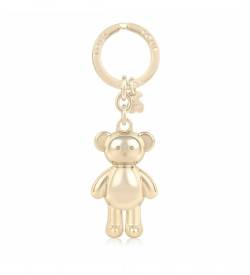 TOUS für Damen. 2001594355 Teddybär Goldener Teddybär Schlüsselanhänger (OSFA), Lässig, Metall, Klassisch von TOUS