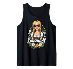 Herren Lausmadl Ersatz Dirndl Oktoberfest Ersatztracht Wiesn Outfit Tank Top von Trachten Damen Dirndl Alternative Oktoberfest