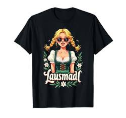 Lausmadl Ersatz Dirndl Oktoberfest Ersatztracht Wiesn Outfit T-Shirt von Trachten Damen Dirndl Alternative Oktoberfest