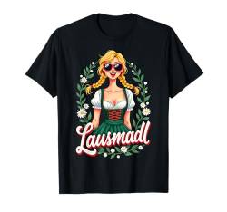 Lausmadl Ersatz Dirndl Oktoberfest Ersatztracht Wiesn Outfit T-Shirt von Trachten Damen Dirndl Alternative Oktoberfest