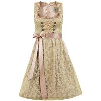 Trachten24.de Dirndl Midi Dirndl Karla grün (2-tlg) Rockteil 60cm von Trachten24.de