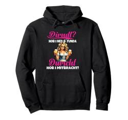 Damen Trachtendirndl Lustiges Kostüm für Oktoberfest Pullover Hoodie von Trachtenshirt Dirndl Ersatz Damen Outfit Bluse