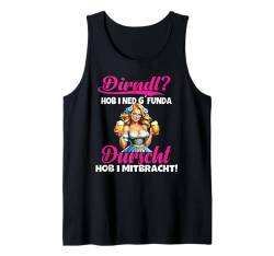 Damen Trachtendirndl Lustiges Kostüm für Oktoberfest Tank Top von Trachtenshirt Dirndl Ersatz Damen Outfit Bluse