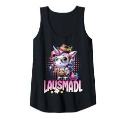 Damen Tracht Damen Outfit Dirndl Ersatz Lustiger Spruch Lausmadl Tank Top von Trachtenshirt Ersatz Dirndl Lustiges Lausmadl