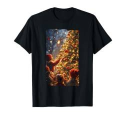 Traditionelle Vintage Weihnachten - Passende Familie Nostalgie T-Shirt von Traditional Vintage Family Christmas Graphics