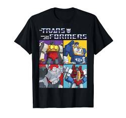 Transformers Decepticon Retro Vintage Color Box Panels T-Shirt von Transformers