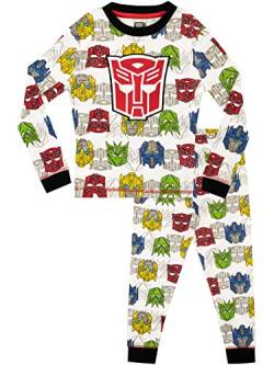 Transformers Jungen Schlafanzug - Slim Fit - 128cm von Transformers