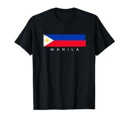 Vintage Manila Philippinen Urlaub | Philippinen Liebhaber T-Shirt von Travel Souvenir