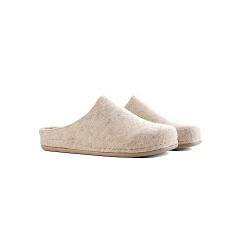 Travelin' Damen At-Home Lady Home slipper Home Filt/Wolle warm latschen - Sand 41 von Travelin'