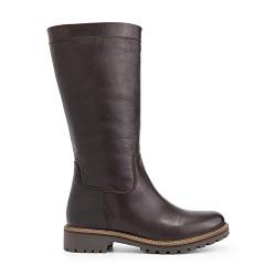 Travelin' Damen Varde Lady Boot mid Country Leder stiefel elegant - Dunkel Braun 39 von Travelin'