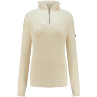 Travelin' Strickpullover Travelin' Jumper Brecon Lady Off White S von Travelin'