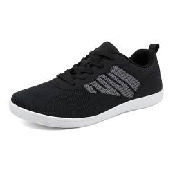 Treer Breite Barfußschuhe Herren Damen, Barfussschuhe rutschfest rutschfest Barfußschuhe Flache Barfussschuhe Sommer Minimalistische Trekkingschuhe Wanderschuhe von Treer