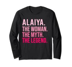 Alaiya Die Frau Der Mythos Die Legende Lustiger Valentinstag Langarmshirt von TrendWardrobe