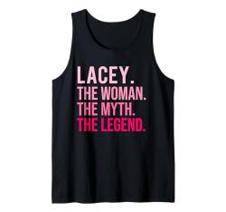 Lacey Die Frau Der Mythos Die Legende Lustiger Valentinstag Tank Top von TrendWardrobe