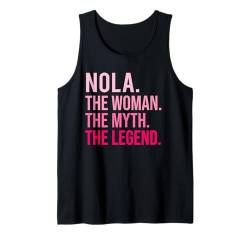 Nola Die Frau Der Mythos Die Legende Lustiger Valentinstag Tank Top von TrendWardrobe