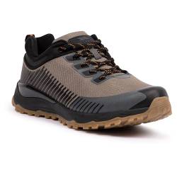 Trespass Wasserdichte Herren-Wanderschuhe mit geformtem Fußbett, Ford, Schwarz , 42 1/3 EU von Trespass