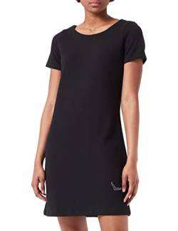 Trigema Damen 576811118 Kleid, schwarz, Standard von Trigema