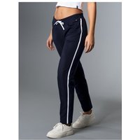 Trigema Jerseyhose TRIGEMA Sweathose mit Seitenstreifen (1-tlg) von Trigema