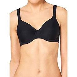 Triumph Damen Modern Soft+Cotton W Wired bra, SCHWARZ, 100B von Triumph