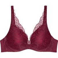 Triumph Body Make-Up Illusion Lace Bügel-BH, Spitze, für Damen, rot, 70C von Triumph