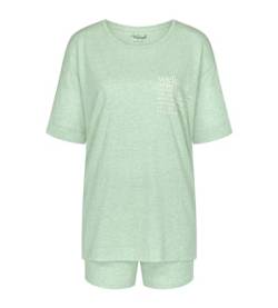 Triumph Damen Sets PSK 10 CO/MD Pajama set, GREEN - LIGHT Combination, 44 von Triumph