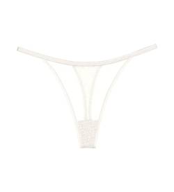 Triumph Damen Signature Sheer String Briefs, ECRU WHITE, 42 von Triumph