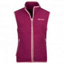 Trollkids - Kid's Arendal Vest - Fleeceweste Gr 176 lila von Trollkids