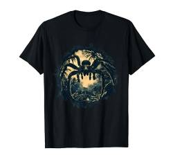 Vogelspinne Dschungel Kunstwerk Wildtiermotiv Vogelspinne Liebhaber T-Shirt von Tropical Jungle Animal Art