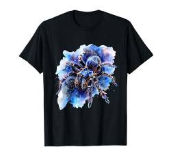 Vogelspinne buntes Kunstwerk Motiv Wildtiere Vogelspinne Liebhaber T-Shirt von Tropical Jungle Animal Art