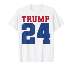 Ich stimme für Trump. Trump 2024. US Patriotische Männer & Frauen T-Shirt von Trump 2024