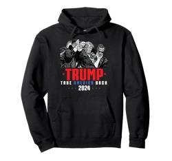 Trump-Schuss Take America Back 2024 Blutender Butler PA Trump Pullover Hoodie von Trump Rally Butler PA Trump 2024 You Missed